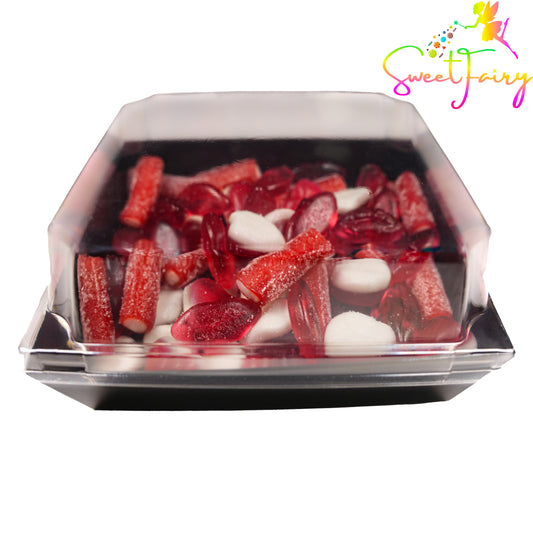 Jelly and Fizzy Red Mix 300g Sweet Tub