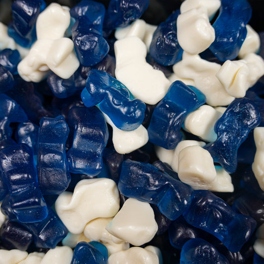 White and Blue Jelly Mix