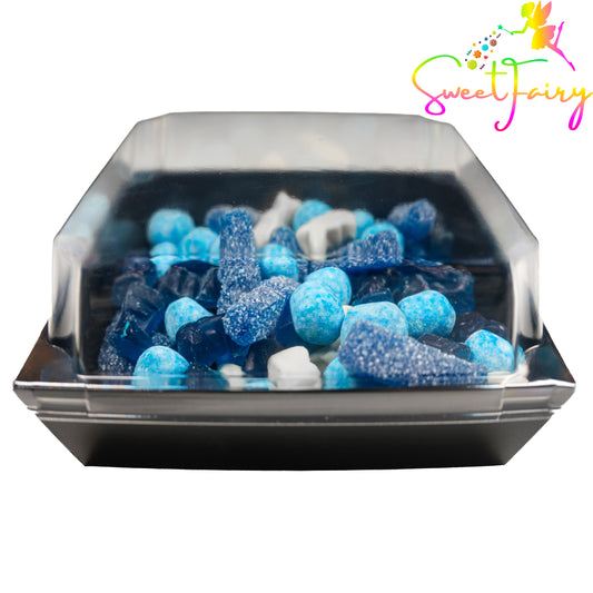 Jelly and Fizzy Blue Mix 300g Sweet Tub